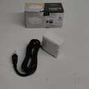 Bostitch Office Konnect Power Hub, Two Outlets Charging Station for Desktop, Shallow Tray Top, White