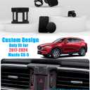 Car Phone Holder, Air Vent Phone Holder, Car Mount for Mazda CX5 2017-2024, Magnetic Navigation Stand Fit for iPhone 17 16 15 14 13 12 Pro Max Plus Mini, All Phones (Not for Magsafe)