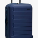 Traveler's Choice Pagosa Indestructible Hardshell Expandable Spinner Luggage, Navy, Carry-on