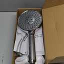 SR SUN RISE Filtered Shower Head with Handheld High Pressure 9 Spray Mode Showerhead Detachable Shower Head Water Softener Filters Beads for Hard Water Remove Chlorine 1 Filter Chrome