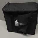 Outdoor Games Large Tower Stacking Game, 54 Wooden Blocks, Stack Up to 4 Ft Tall, Includes Carry Bag and Scoreboard, Backyard and Beach Lawn Yard Fun for Adults and Family (Natural)