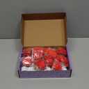 cridoz 2000 Pieces Artificial Rose Petals with 24 LED Tea Lights Candles, Romantic Decorations Special Night Set for Night, Valentine's Day, Wedding Anniversary or Table Dcor, Warm White