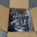 Brightever LED Outdoor String Lights 60FT with 32 Shatterproof ST38 Vintage Edison Bulbs, Outside Hanging Lights Waterproof for Patio, Porch, Deck, Garden, Backyard, Balcony, 2700K Dimmable (60FT-Warm White, Black Wire)