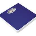 Medline Mechanical Bathroom Scale, 300 lb. Weight Capacity, Blue - Accurate and Durable Weight Measurement Tool for Home Use