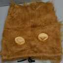 Lion Dog Pet Wig Fashionable Cosplay Party Lion Head Brown Wig for Festival