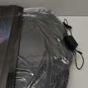 Laxon Vehicle Seat Air Massage Pad. Tailored for Long-Distance Truck Drivers or Drivers with Long commutes. 11 Air Cells Dynamic Work 3 Massage Mode for Back & Hip. Ultra Leater Slim Compy Design. (BLACK)