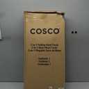 Cosco Shifter Folding Hand Truck/Cart - Heavy Duty Steel Frame, 300lbs Capacity, Black