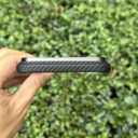 Rare 600D Premium Aramid Carbon Fiber Case for Apple iPhone Air, MagSafe Compatible, Slim Fit with Metal Ring Camera Protection (iPhone Air) Black