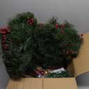 4FT Artificial Christmas Tree - Small Decorated Xmas Tree with Tripod Stand, Easy Setup, for Indoor Use (Green)