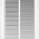 Howeall 14"W x 30"H [Duct Opening Size] Steel Return Air Filter Grille - Removable Face/Door for 1 inch Filters -HVAC Vent Cover Grill - White [Outer Dimensions: 16 5/8"W X 32 5/8"H]