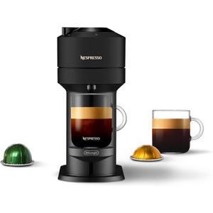 Nespresso Vertuo Next Coffee and Espresso Machine by De'Longhi, Limited Edition, 5 cups, Matte Black, BBD 11/30/2026