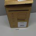 Delamu Bathroom Organizers and Storage, 2 Tier 2 Drawer Makeup Organizer Countertop, Easy to Install, Ideal for Bathroom Counter, Vanity, Ideal for Women Girls, Amber (2Drawers 1 Pack)