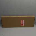 Clear Acrylic Display Case for LABUBU Doll Figures with LED Light, Wooden Display Box for POPMART The Monsters for Crybaby for SKULLPANDA Collectibles for Funko Pop with Door, 23.6x3.9x7.9in