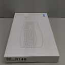 Wireless Keyboard and Mouse Combo,2.4G Full Size Wave Keys Ergonomic Keyboard with Wrist Rest for Natural Typing, 3 DPI Adjustable Ergonomic Silent Mouse for Computer/Laptop/Windows/Mac (Gray)