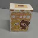 Yooki Cute Plush Pendant Blind Box,Random Vinyl Dolls Surprise Birthday Gifts,Single Mystery Box-Take A Bite of Bear Series