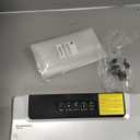 Bonsenkitchen Vacuum Sealer Machine with 40 Bags | Compact Food Sealer for Kitchen Storage & Meal Prep | Multiple Modes | External Vacuum System, Silver