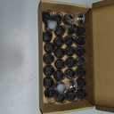 Chair Leg Floor Protectors for Hardwood Floors  Smooth Nylon Base Wont Trap Cat or Dog Hair, Clear Silicone Caps No Scratch & Silent on Carpet & Tile (32 Pack, Fits 1/2" to 3/4") (Round Small)