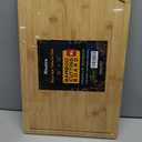 Riveira Bamboo Grandeur: 18 x 12 Bamboo Cutting Board Natural Wooden Cutting Board With Innovative Juice Grooves