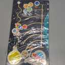 Movable Solar System Puzzle for Kids 3-6, Wooden Space Toys, Planets for Kids Preschool Learning Activities, Gift for Boys, Girls