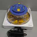 Articasting 18 Egg Chicken Incubators for Hatching Eggs, Egg Incubator with Automatic Egg Turning and Humidity Control, Incubator for Chicken Eggs with 2 Size Trays, Hatch Days, Blue