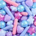 STARBOLO Ball Pit Balls for Kids -Pack of 150 200 500 Colorful Ball Pit Balls Crush Proof Plastic Toy Balls for Toddlers Ball Pit, Ball Pit Play Tent, Baby Pool Water Toys (Mermaid)