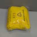 4ft Table Cover Fitted, Yellow Spandex Table Covers, Washable and Wrinkle Resistant Stretch Tablecloths Rectangle for Events, Wedding, Banquets, Parties (48" x 30" (Rectangular))