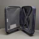 American Tourister Stratum 2.0 Expandable Hardside Luggage with Spinner Wheels, Slate Blue, Carry-on