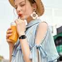 Lerobo Thin Slim Bands Compatible with Apple Watch 40mm 38mm 44mm 45mm 46mm 42mm 41mm 49mm SE iWatch Bands Ultra 3 2 1 Series 11 10 9 8 7 6 5 4 3 2 1 for Women Men, Soft Narrow Sport Strap Wristband (Black/ Nude/ Starlight/ White/ Sand Pink/ Smoke Violet)