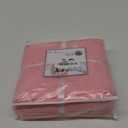 Best Season 3 Piece Bed Sheet Set (Twin,Peach Pink) 1 Flat Sheet,1 Fitted Sheet and 1 Pillow Cases,100% Brushed Microfiber 1800 Luxury Bedding,Deep Pockets,Extra Soft & Fade Resistant
