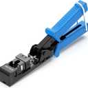 VCELINK Speed Termination Keystone Tool Only for VCE 90-Degree Keystone Jacks, Cat5e/Cat6/Cat6A Ethernet Cable Rj45 Punch Down Tool
