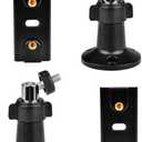 Adjustable Wall Mounting Bracket for Spotlight Cam Plus/Pro, Camera Holder Wall Ceiling Bracket for Camera Better View Angle, 2-Pack, Black