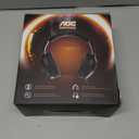 AOC Wireless Gaming Headset Compatible with PS5/4, Nintendo Switch, PC, Bluetooth 5.4 & 2.4GHz Gaming Headphones with Noise Canceling Mic, RGB, Type-C, 20ms Latency, 45H, 7.1 Virtual Surround- Black