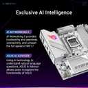 ASUS ROG Strix B850-G Gaming WiFi AMD AM5 B850 mATX Motherboard, Advanced AI PC Ready, 14+2+1 Power Stages, DDR5 Slots, 4X M.2 Slots, PCIe 5.0 Ready, WiFi 7, 2.5G LAN, USB 20Gbps Type-C, AI Advisor