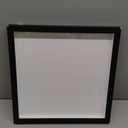 14x14 Shadow Box Black | 3/4" Depth of Usable Space | Solid Wood Pine | Includes UV Resistant Acrylic Plexiglass, Acid-Free Backing & Hanging Hardware | Made to Order in USA