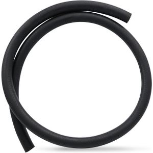SMMS 3/4" Heater Hose, 5FT Coolant Radiator with Double Fibres 100PSI SAE 20R3, Vacuum Straight Line for Engine Cooling System, Black