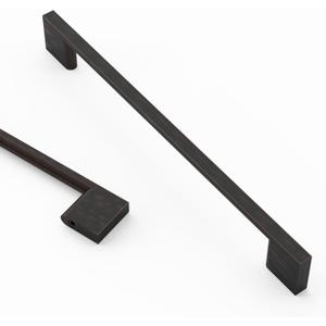 Asidrama 10 Pack 7.5 Inch(192mm) Oil Rubbed Bronze Cabinet Pulls, Kitchen Cabinet Hardware for Cupboard Drawer Pulls