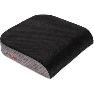 Klbs Extra Large Seat Cushion, Stylish Plush Velvet Cover, X-Large Memory Foam for Office Chair, Floor Pillow, Cushion Back Pain Coccyx Pain Relief, Carry Handle (Extra Large)