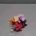 8pcs Hawaiian Flower Hair Clips, Bohemian Orchid Hairpin, Artificial Tropical Phalaenopsis Hair Barrette Hibiscus Hair Clips for Seaside Holiday, Bridal Hair Accessories Pins Headwear for Women Girl (Multi-colored3)