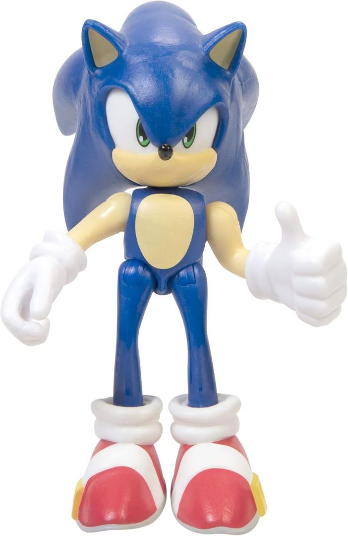 Sonic The Hedgehog Action Figure 2.5 Inch Sonic Collectible Toy, 3 years (Blue)