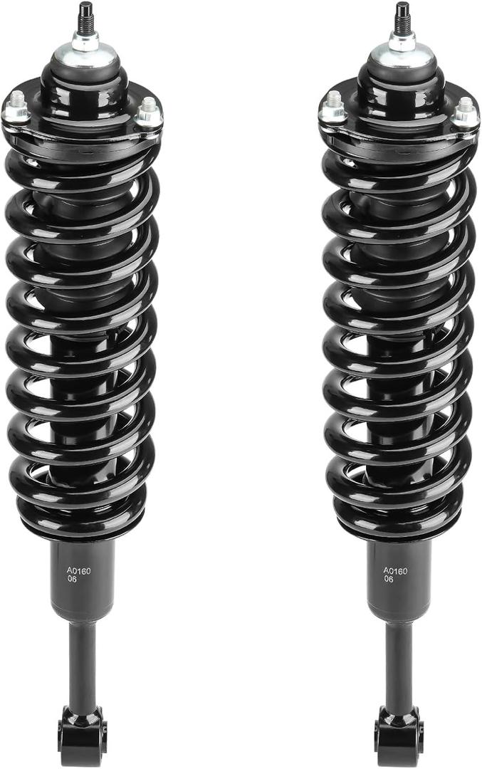 Front Strut Shock Assembly w/Coil Spring Compatible with Toyota 4Runner 2003-2021, Fj Cruiser2007-2014, Tacoma FWD 2005-2015, Replace 171371L 171371R, Left & Right, 2PCS