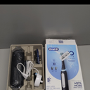 OralB iO Deep Clean Rechargeable Electric Toothbrush, Black, iO Series 3 Limited, 2 Brush Heads, Travel Case, Pressure Sensor, 3 Cleaning Settings