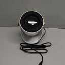 RANVOO Graphene Space Heater, Small Portable Electric Heater for Indoor Use with Hot Airflow, 10X Safe & Smart Protection, 120 Tilt Adjustment to Surround Heat for Office Bedroom, White