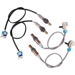 234-4668 213-4229 Oxygen O2 Sensor 2 Pcs, 02 Sensor Compatible with Cadillac for Escalade for Chevrolet for Avalanche for Silverado for Suburban for Tahoe for GMC for Sierra for Yukon