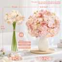 Alupssuc 30Pcs Ranunculus Artificial Flowers Faux Silk Mini Ranunculus, Artificial Flowers Indoor for DIY Bouquets, Bulk Fake Wedding Filler Flowers for Bride Decorations, DustyRose&Cream&ShabbyBlush