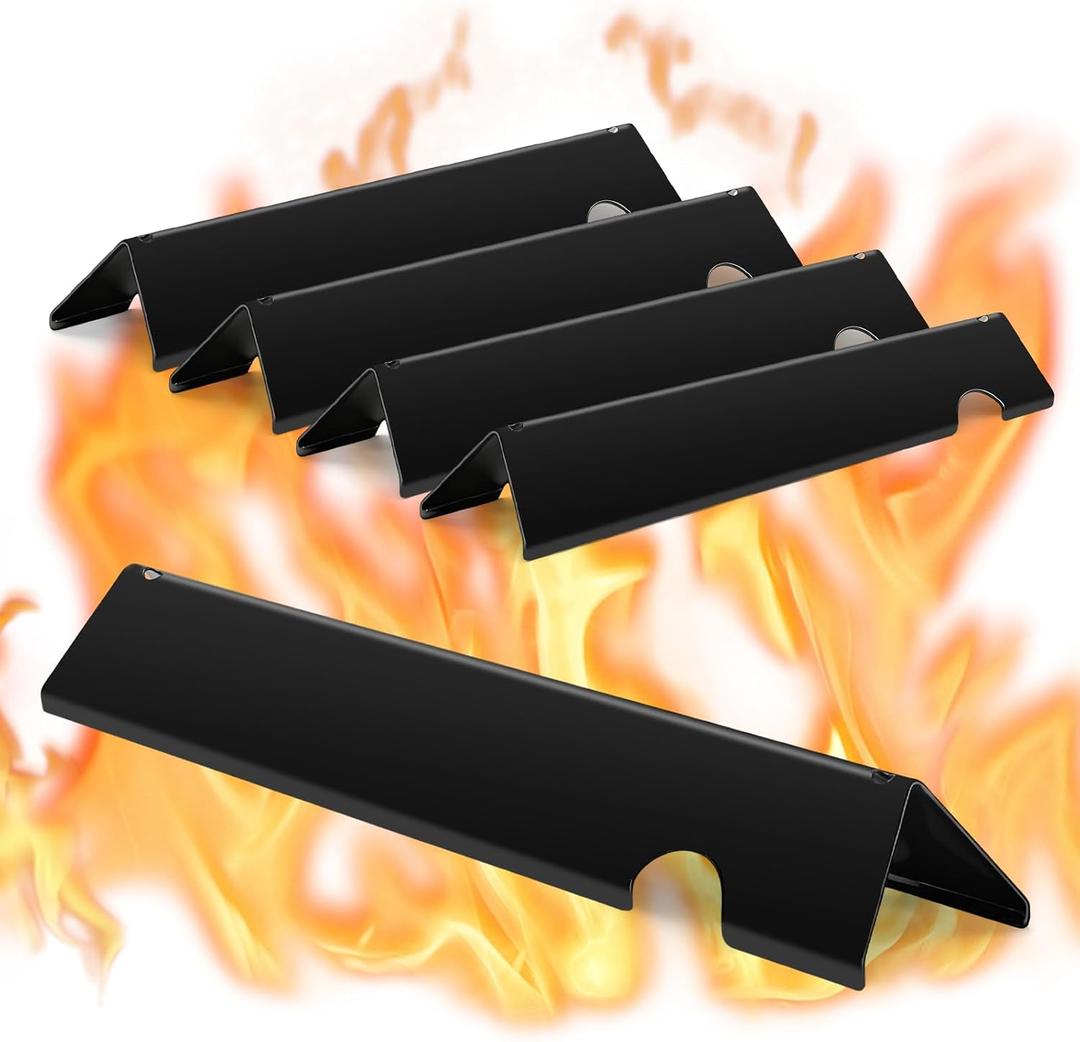 17" Flavorizer Bars for Weber Genesis II Grill Parts GS4 Genesis II/II LX 300 Series Genesis II E-310 E-315 E-335 LX E-340 Replacements for 66795 Porcelain Enameled Steel Flavor Bars, 5 Pack