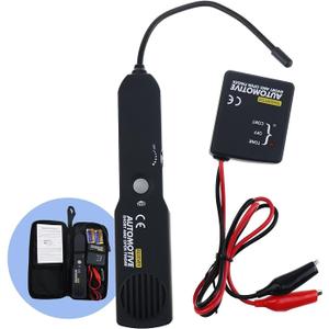 Automotive Circuit Tester, Car Repair Cable Circuit Wire Tracker Tracers Analyzer Short Open Finder Tester Checker Device Detector Probe DC 6-42V Car Diagnostic Tool