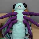 Luna Moth Plush Toy, Giant Luna Moth Stuffed Animals 26in, Realistic Soft Big Moth Plushie Model Toy, Unique Plush Gift Collection for Kids (Large, Green)