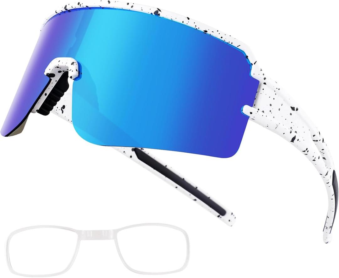 Sports Sunglasses Polarized Cycling Glasses UV Protection Eyewear Goggles