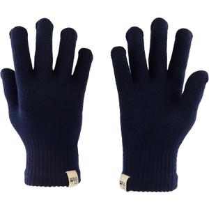 Merino Wool Glove Liner - Warm Base Layer - Ski Liner Glove - 3 Season Wear - Multiple Colors and Sizes - Navy Blue - Medium