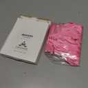 Pre-Tied Small Pink Coquette Bows for Cake 5 x 7 Inch, Pink Satin Ribbon Bows with Twist Tie for Birthday Party Decorations, Balloon, Crafts, Wedding, Christmas Tree (50 Pack)